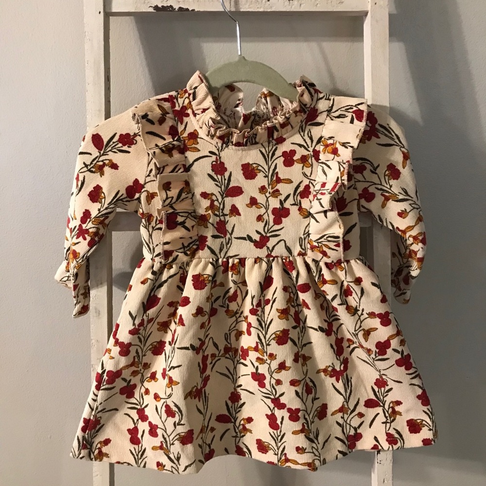 Floral autumn dress